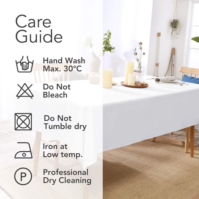 Thumbnail 5 de Deconovo Mantel Rectangular Impermeable Poliéster 137x274cm