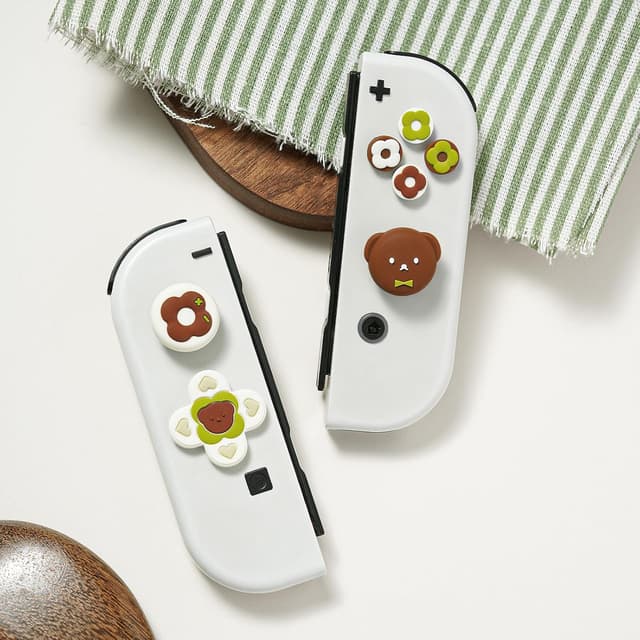 Thumbnail 2 de GeekShare Cross D-Pad Thumb Grip Caps for Switch