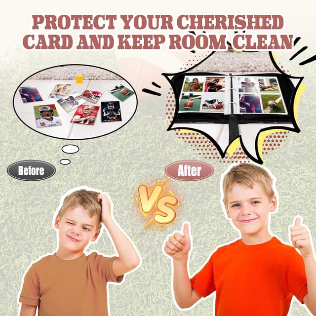 Thumbnail 5 de Trading Card Binder 440-Pocket PU protector