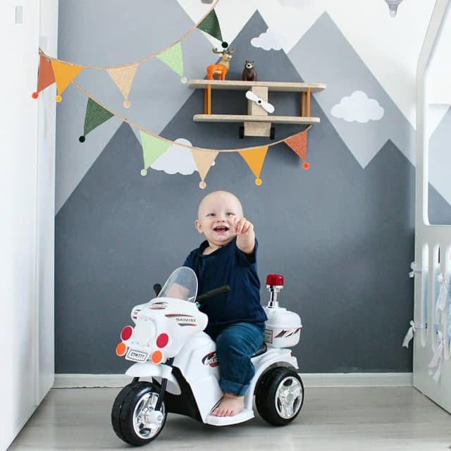 Detalle de Fabric Bunting Banner Triangle Baby Bunting Garland (Dark candy) – double-sided cotton nursery pennant set