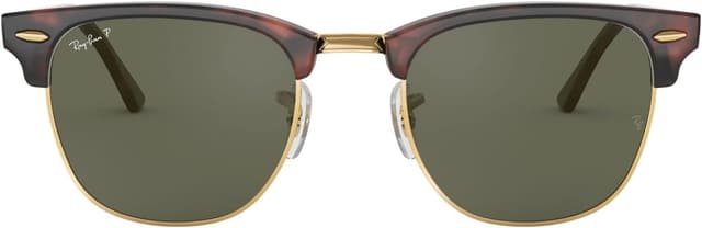 Detalle de Ray-Ban RB3016 Clubmaster Square Sunglasses (Large)