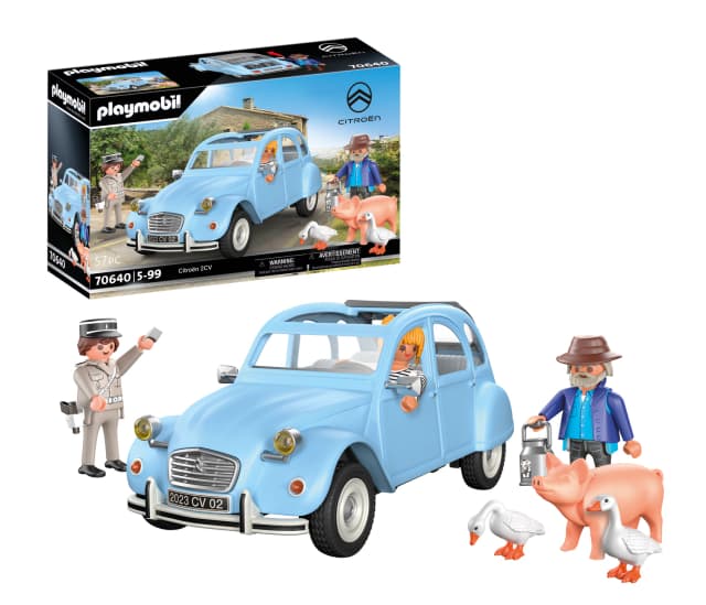 Detalle 2 de Playmobil Coche Citroën 2CV 1:24 colección infantil
