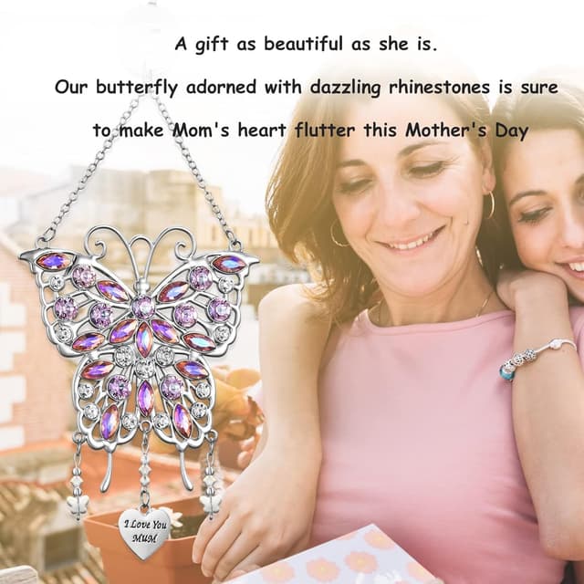 Thumbnail 3 de Johiux Butterfly Suncatcher 21cm