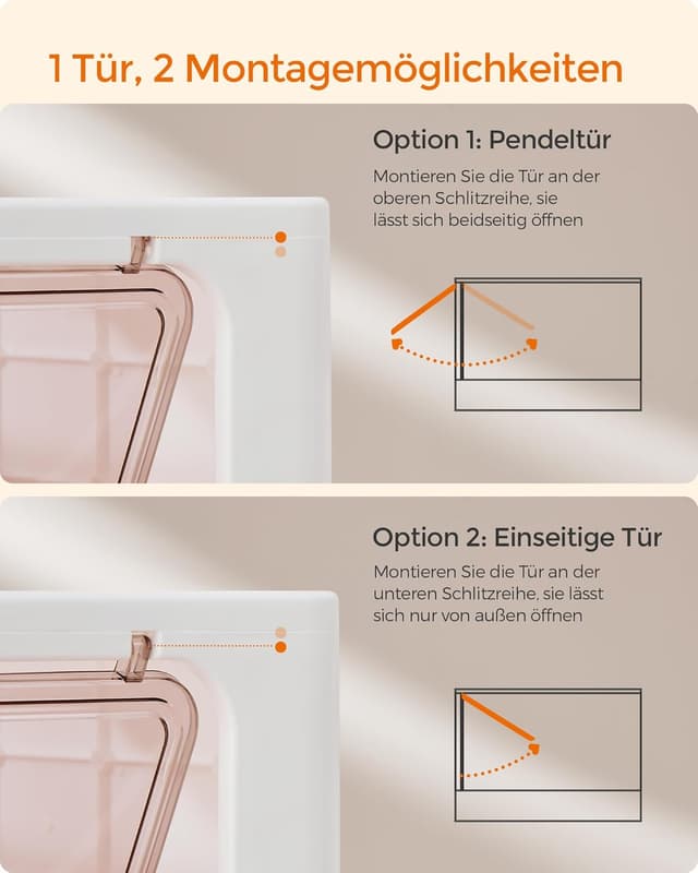 Thumbnail 6 de Feandrea Katzenklo-Set (2er) mit Deckel, ausziehbarem Tablett & Zubehör – für Katzen bis 15 kg