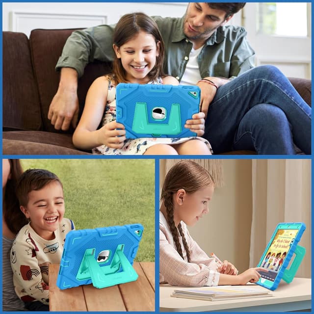 Thumbnail 6 de FINTIE Kids Case for iPad 9th Gen 10.2" blue