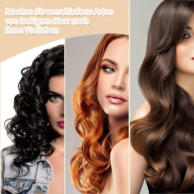 Thumbnail 6 de Heatless Lockenwickler-Set „Lockenwickler Ohne Hitze“ mit Stirnband (Khaki) für langes mittleres Haar