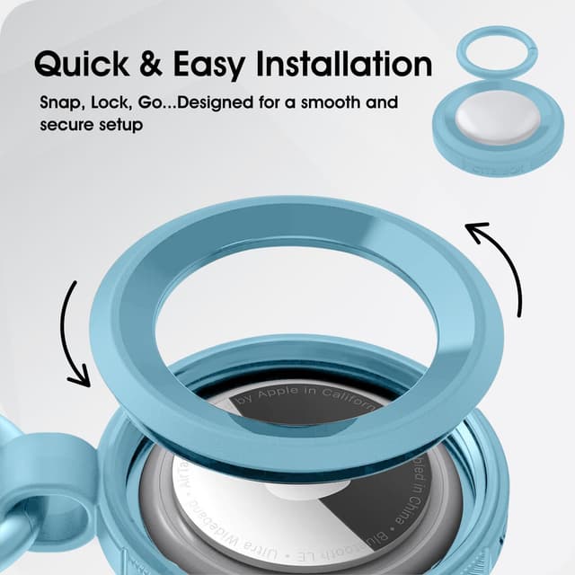 Detalle 2 de Otterbox AirTags Clear Case, protection mince