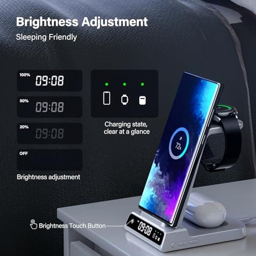 Thumbnail 2 de Samsung S25 Ultra Cargador Inalámbrico 3 en 1 ⚡