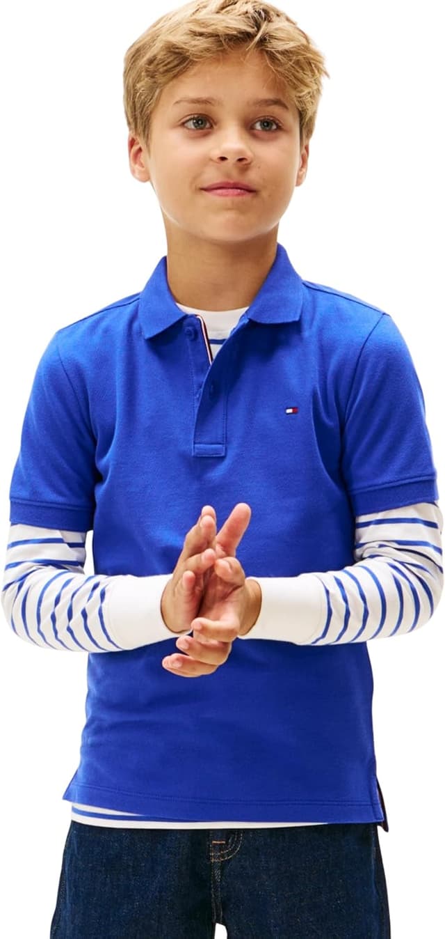 Thumbnail 6 de Tommy Hilfiger Flag Polo bambini