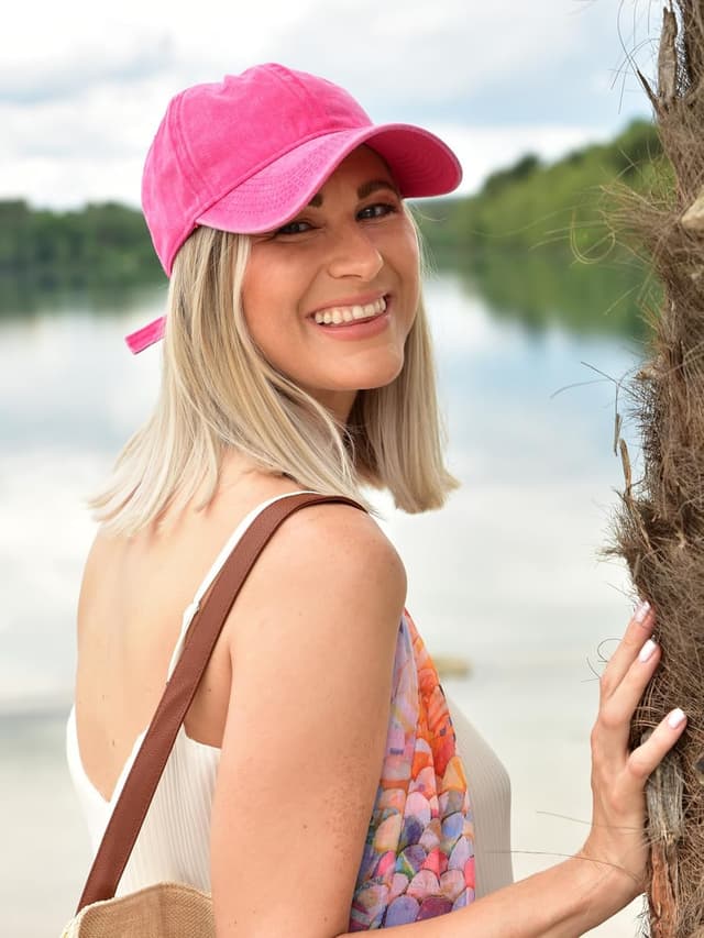 Detalle de styleBREAKER Berretto Snapback unisex con visiera in sughero e 6 pannelli, regolabile (54–59 cm)