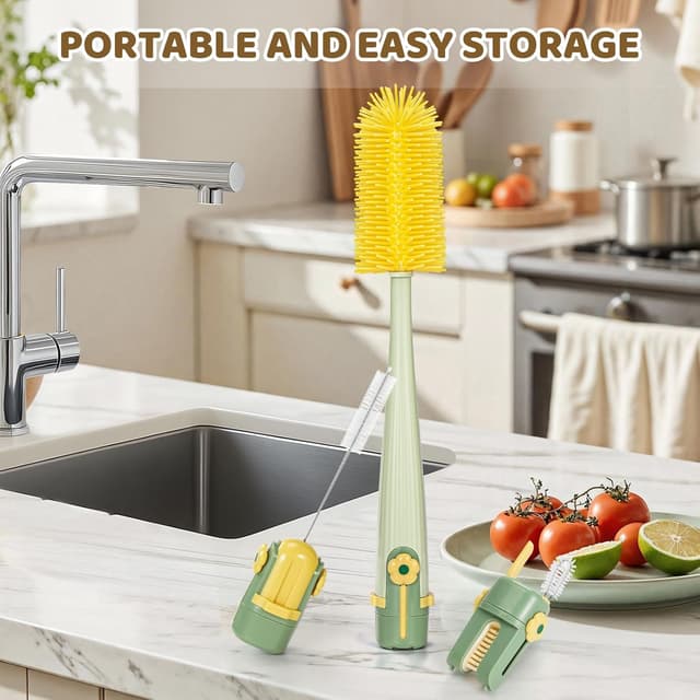 Thumbnail 6 de Orzbow Goupillon Biberon 5-en-1 — lot de 2