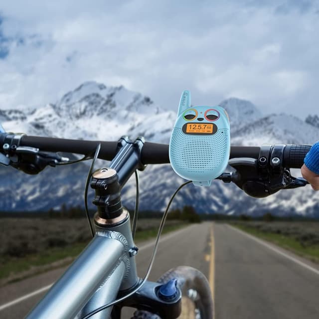 Detalle de Walkie Talkies for Kids by QNIGLO (3-Mile Long Range, 22 Channels) — Rechargeable 2-Way Radios for Ages 3–12