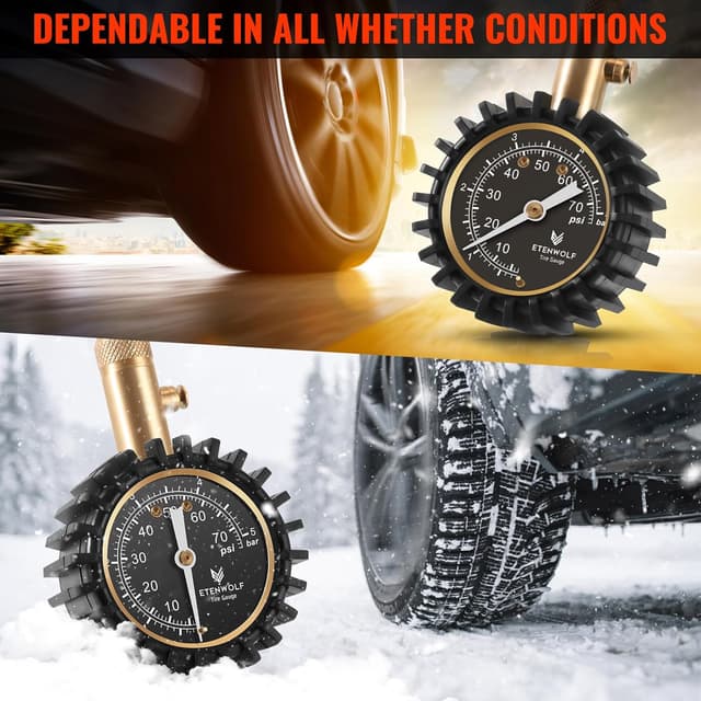 Thumbnail 6 de ETENWOLF Tire Pressure Gauge 0-75 PSI