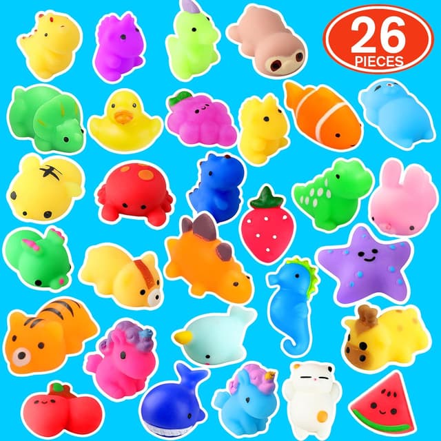 Thumbnail 6 de nobasco Squishies 26-Pack Mochi Cat Squishies