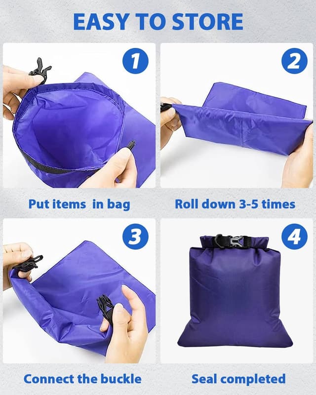Thumbnail 3 de MOXTOYU Dry Bags Set 8 Pack 13L–1.5L