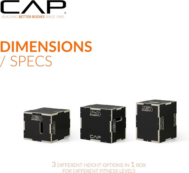 Thumbnail 3 de CAP Barbell 3-in-1 Plyo Box 3 Sizes 🏋️♀