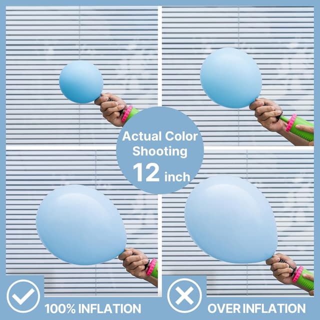 Thumbnail 3 de PartyWoo Blue Balloons 100pcs 12 Inch 🎈