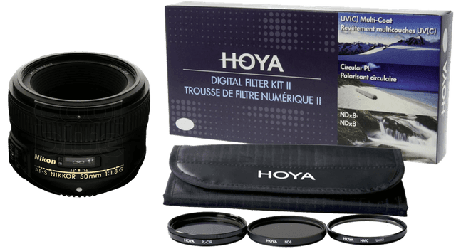 Imagen de Nikon AF‑S 50 mm f/1.8G mit 58 mm Set en OfertitasTOP