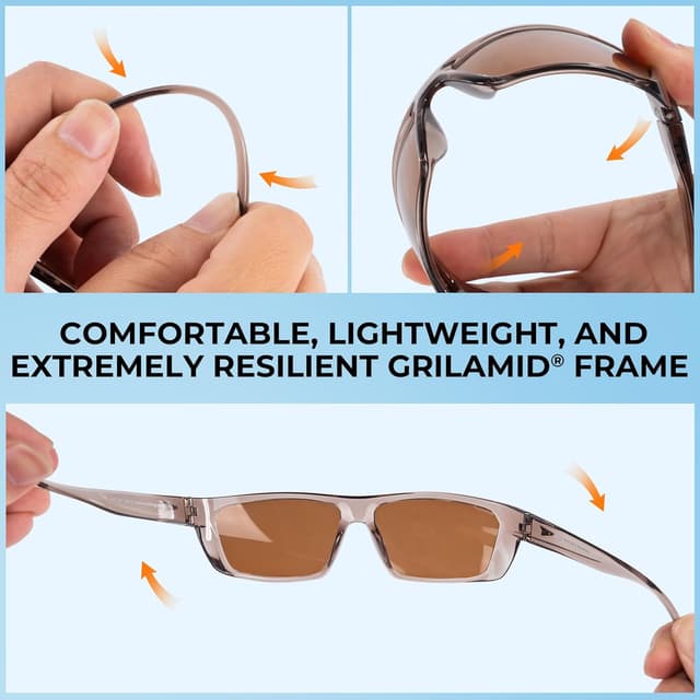 Thumbnail 6 de KastKing Huzzah Polarized Sport Sunglasses with UV Protection (PuriVex coating)