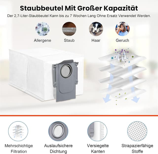 Thumbnail 5 de Fenkabs 28‑teiliges Zubehörset für Roborock Saros 10R