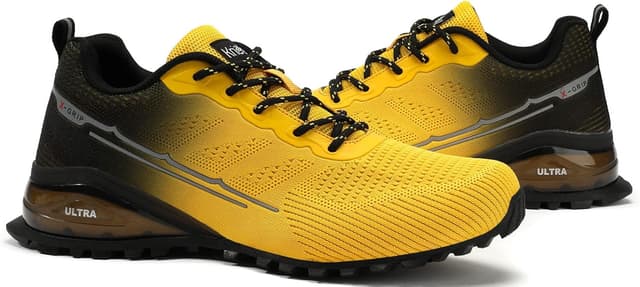 Thumbnail 6 de Kricely Men’s Trail Running Shoes: Lightweight, Breathable Mesh Sneakers for Hiking, Training, and Daily Wear