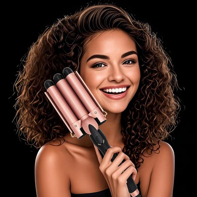 Thumbnail 5 de Mistcado 3 Barrel Hair Curler 25mm, Ceramic wand 💇♀