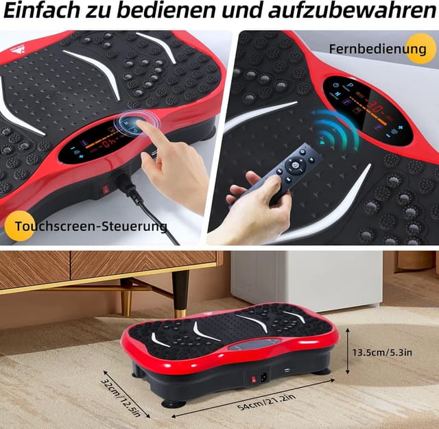 Thumbnail 5 de EVOLAND Vibrationsplatte 99 Intensitätsstufen