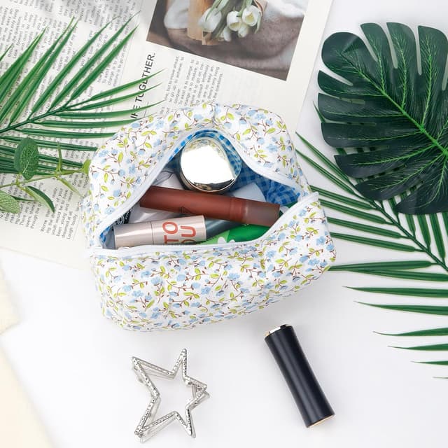 Thumbnail 2 de Kosmetiktasche Reisetasche Make up Blau