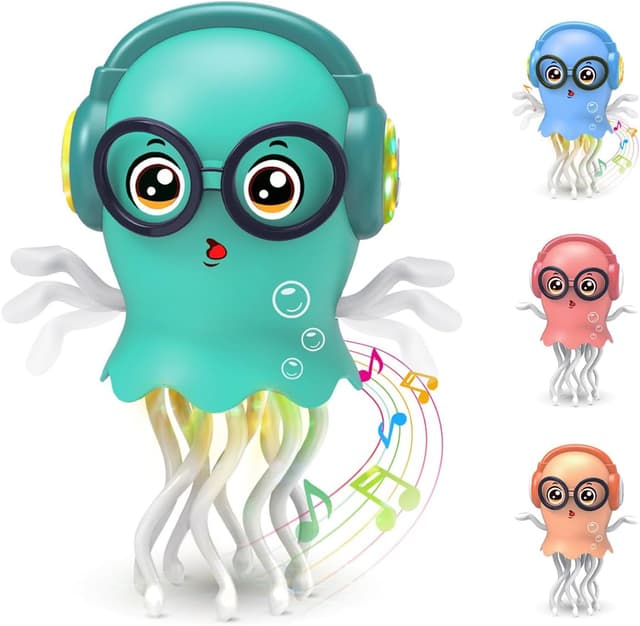 Detalle de Zonopy Dancing Jellyfish interactive crawling toy