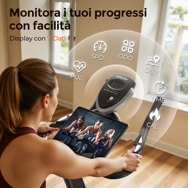 Thumbnail 6 de YOSUDA 002C cyclette magnetica silenziosa