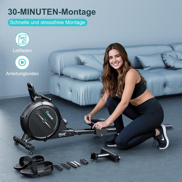 Thumbnail 6 de Rudergerät 160 kg für Zuhause 🚣