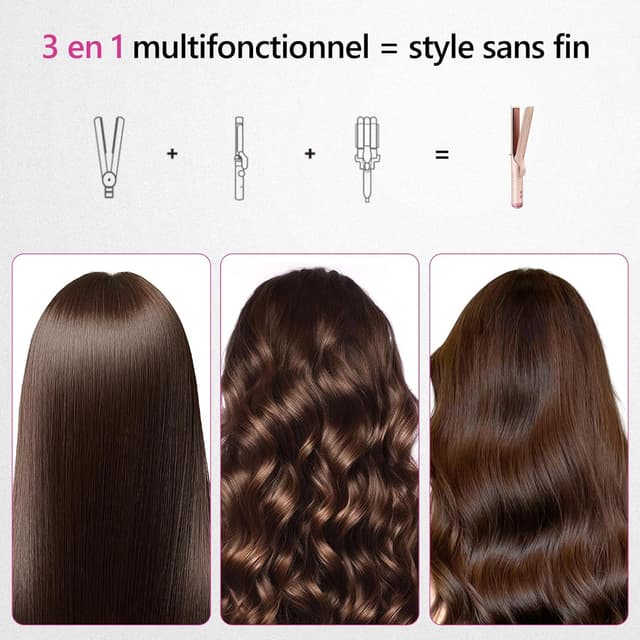 Thumbnail 1 de AraSyleon Fer à Lisser & Boucleur 2-en-1