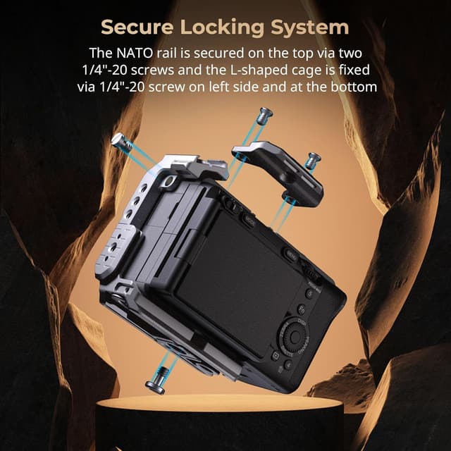 Detalle 2 de SMALLRG HawkLock 4772 Halbkäfig für FX3