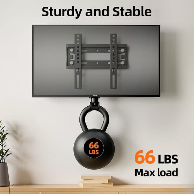 Detalle 2 de IWOBOARD 32 40 42 inch Fixed TV Wall Mount