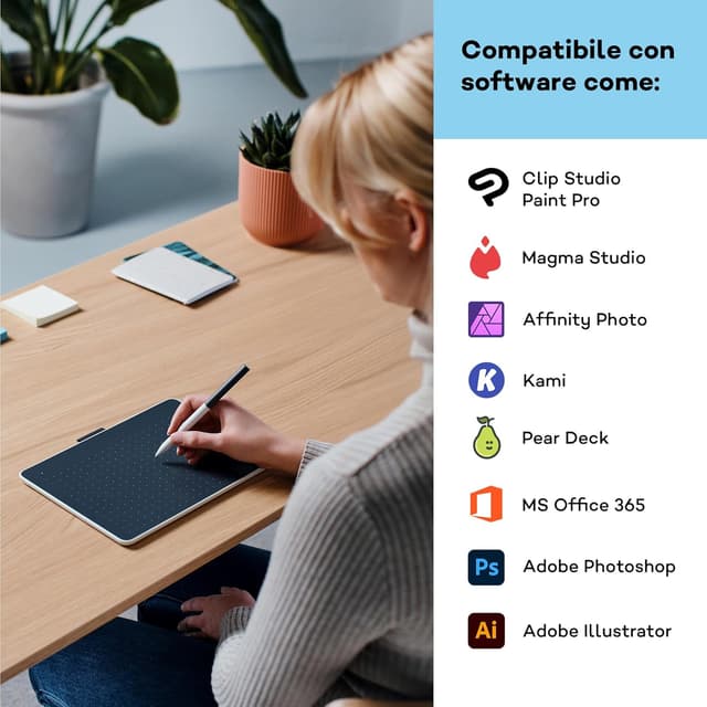 Thumbnail 3 de Wacom One M 4K Tavoletta con penna EMR
