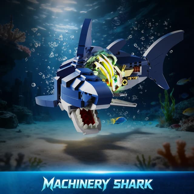 Thumbnail 1 de INSOON Hai Bauspielzeug Licht 687 Teile