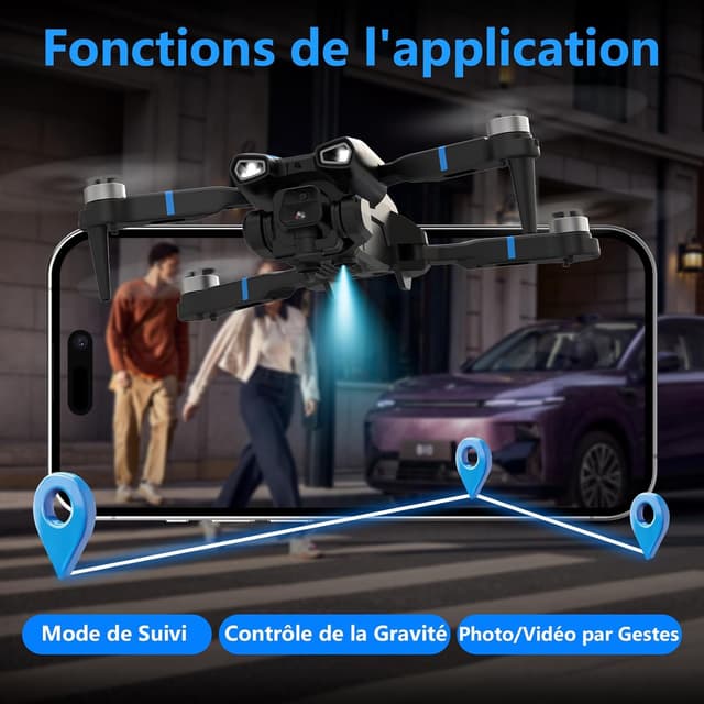 Thumbnail 6 de Morlyrctooy M18LCD Mini Drone 4K