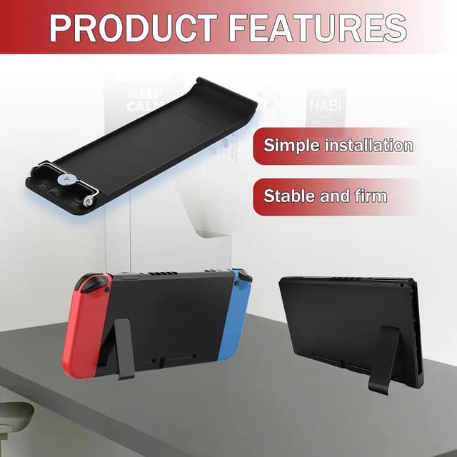 Detalle de talNite Kickstand for Nintendo Switch – adjustable, lightweight replacement stand