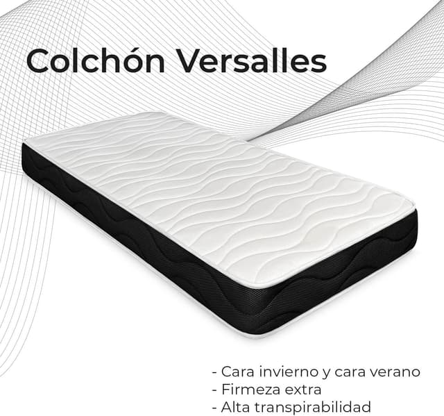 Thumbnail 3 de Somnia Descanso colchón Versalles viscoelástico 105x190