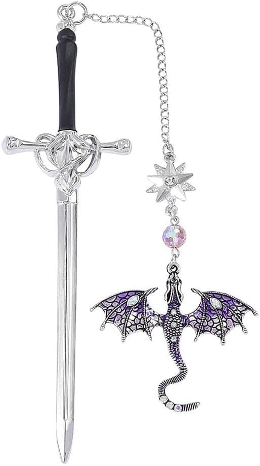 Detalle de Dragon Bookmark Fourth Wing