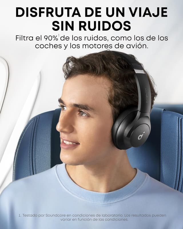 Detalle 2 de Soundcore Q20i cascos ANC 40 h
