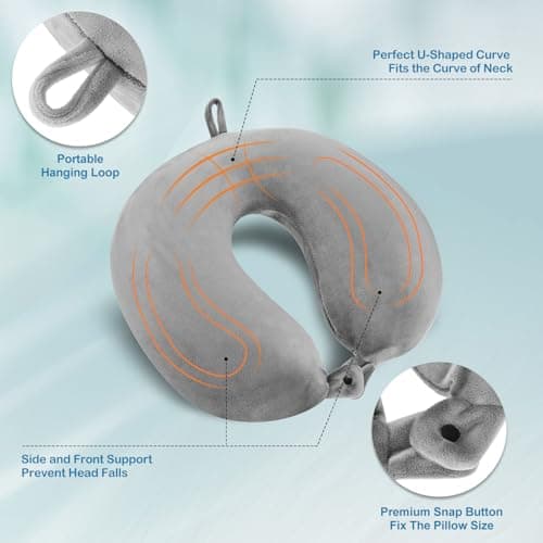 Thumbnail 4 de Cirorld Almohada de Viaje Hinchable 3-5 respiraciones