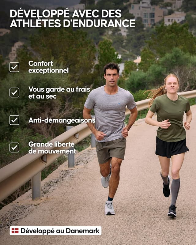 Thumbnail 4 de DANISH ENDURANCE T-Shirt sport femme 95% polyester