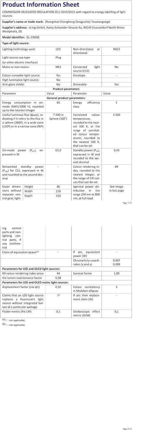 Thumbnail 6 de COKOLILA Lampara cultivo LED regulable 600W