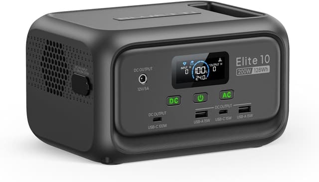 Detalle de BLUETTI Elite 10 Mini Estación 128Wh