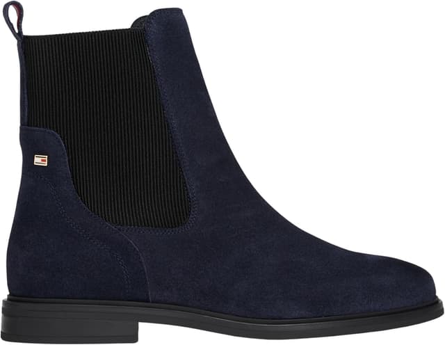 Detalle 2 de Tommy Hilfiger Women’s Flag Suede Chelsea Boots