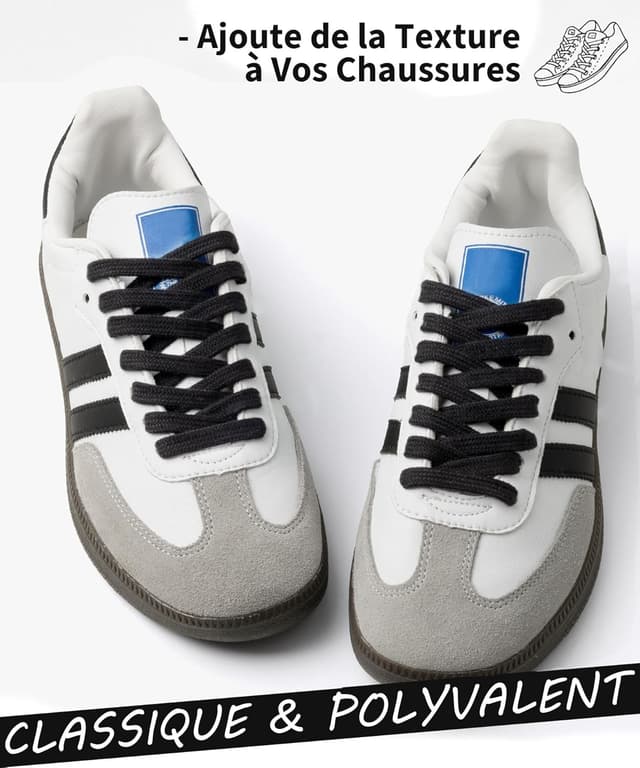 Thumbnail 3 de Stepace Lacets plats coton 8 mm