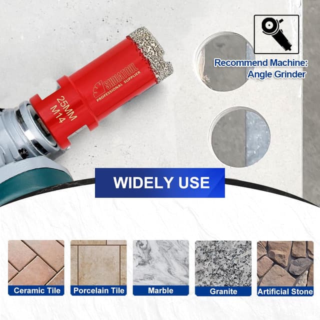 Detalle 1 de Diamant Fliesenbohrer 40mm M14