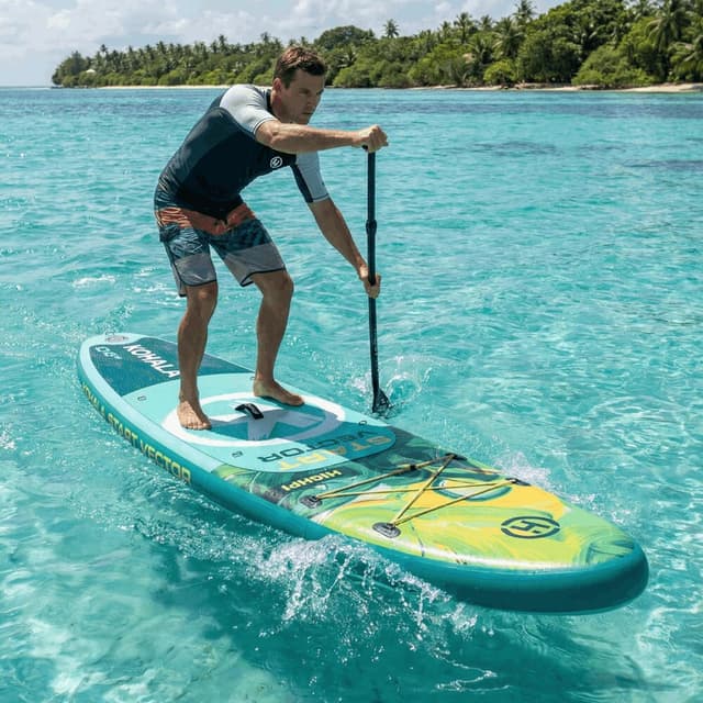Detalle 2 de Kohala Start Vector Green: tabla de paddle surf hinchable 10,6' All-Round
