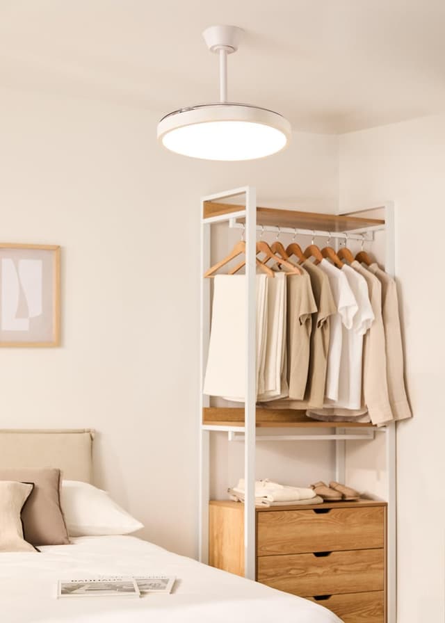 Detalle 1 de CREATE WIND CLEAR STUDIO Ventilador techo 91 cm